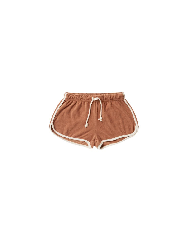 Rylee & Cru - Terry Track Shorts - Terracota