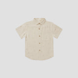 Rylee & Cru - Collared Short Sleeve Shirt - Palms
