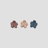 Rylee & Cru - Flower Clip Set - Mulberry, Apricot, Indigo