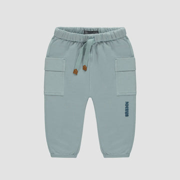 Souris Mini - Relaxed Fit Pant - Blue French Cotton