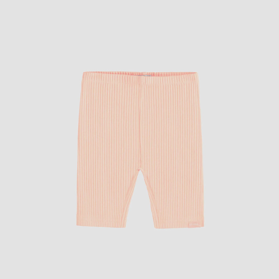Souris Mini - Ribbed Knit ¾ Legging - Pale Pink