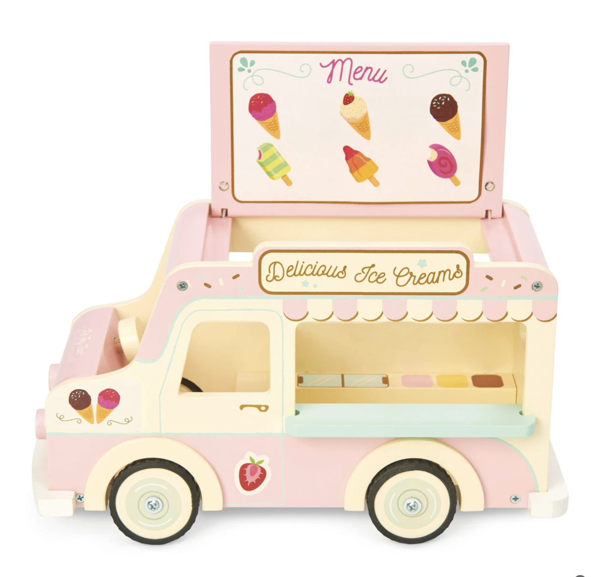 Le Toy Van Dolly Vintage Ice Cream Truck Honor