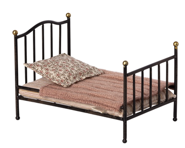 Maileg - Vintage Bed  - Anthracite