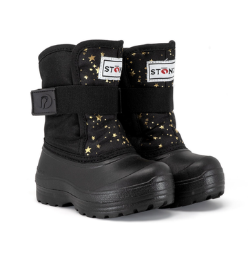 Stonz - Scout Toddler Snow Boots - Gold Stars