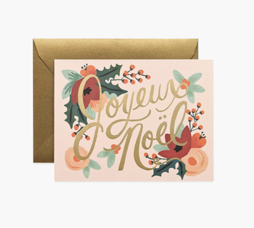 Rifle Paper Co. - Joyeux Noel Card