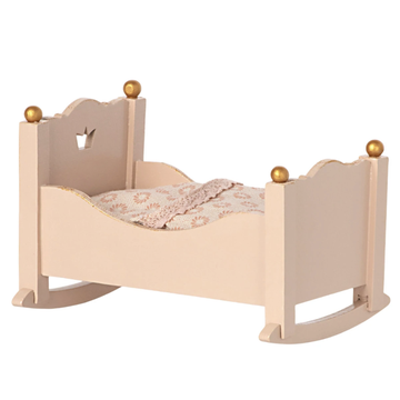 Maileg - Baby Mouse Cradle - Rose