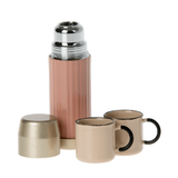 Maileg - Thermos and Cups - Soft Coral