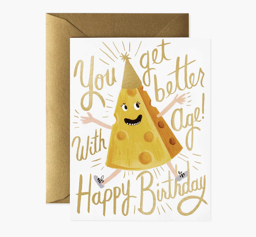 Rifle Paper Co. - Better With Age Birthday Card
