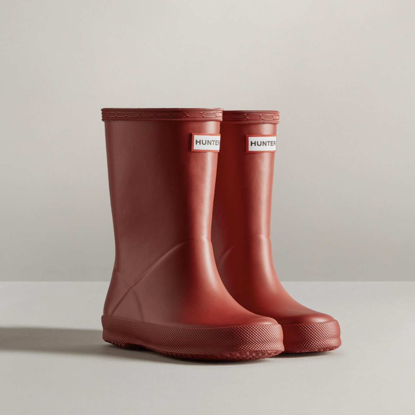 Hunter Kids First Classic Rain Boots Military Red – Honor