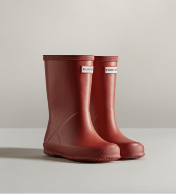 Hunter - Kids First Classic Rain Boots - Military Red