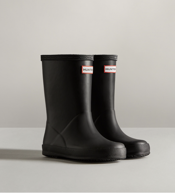 Hunter - Kids First Classic Rain Boots - Black