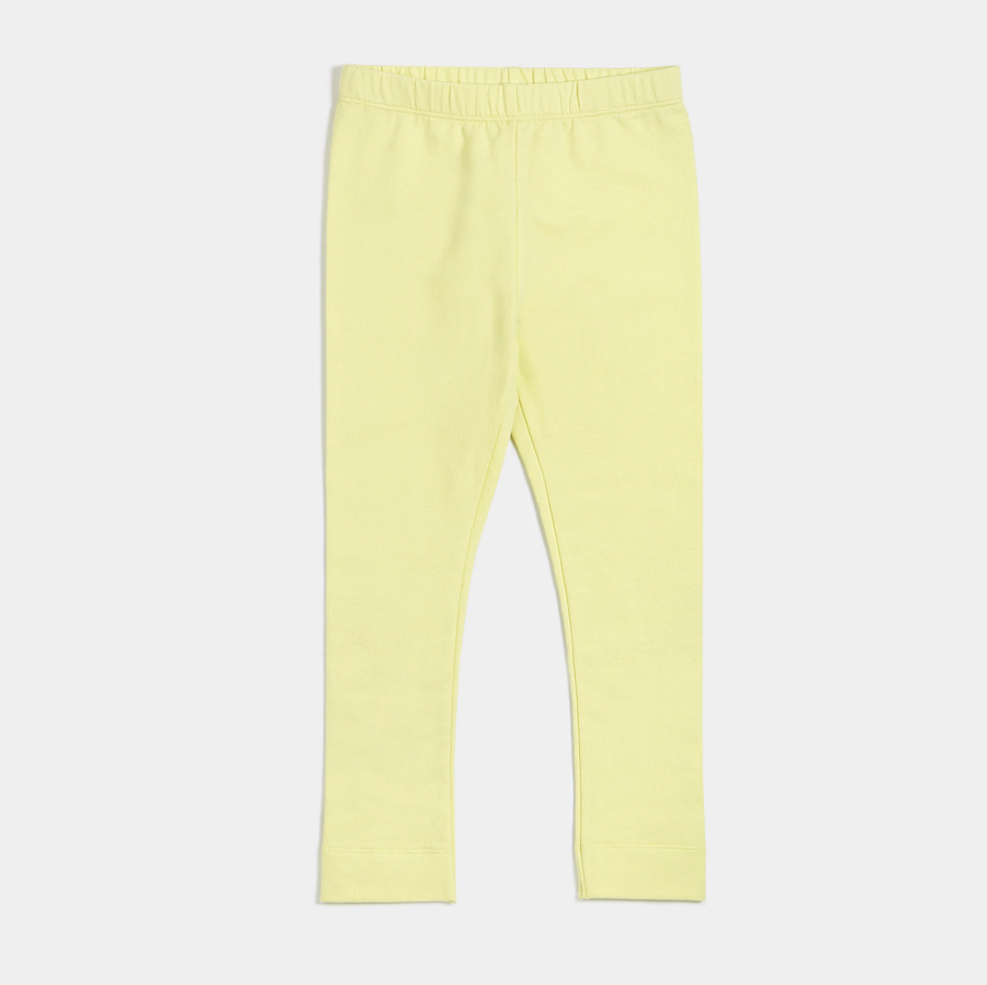 Miles - Basic Leggings - Neon Yellow