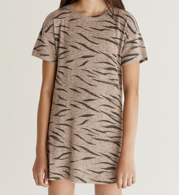 Z Supply - Delta Zebra Dress - Frappe