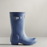 Hunter -Original Big Kids Rain Boots - Stornoway Blue