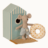 Maileg - Cabin de Plage Beach Mouse - Little Brother