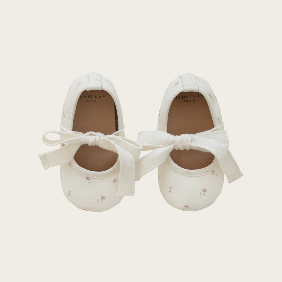 Jamie Kay - Baby Ballerina Flats - Ditzy Floral