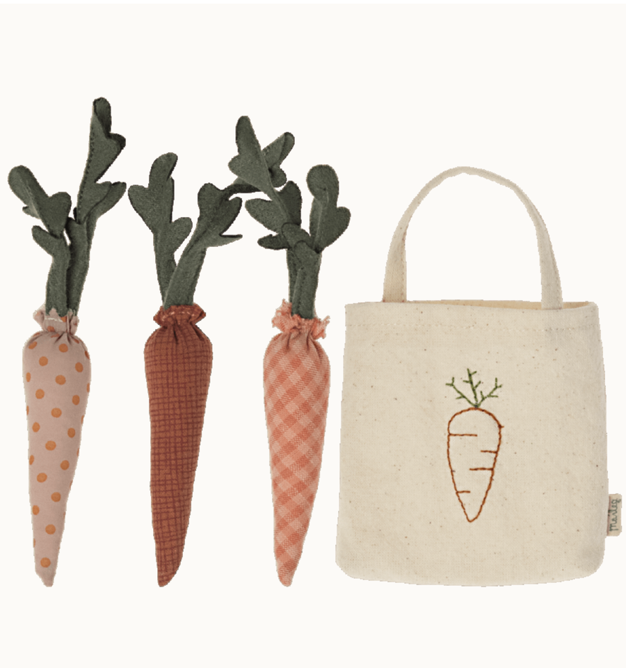 Maileg - Carrots in Shopping Bag