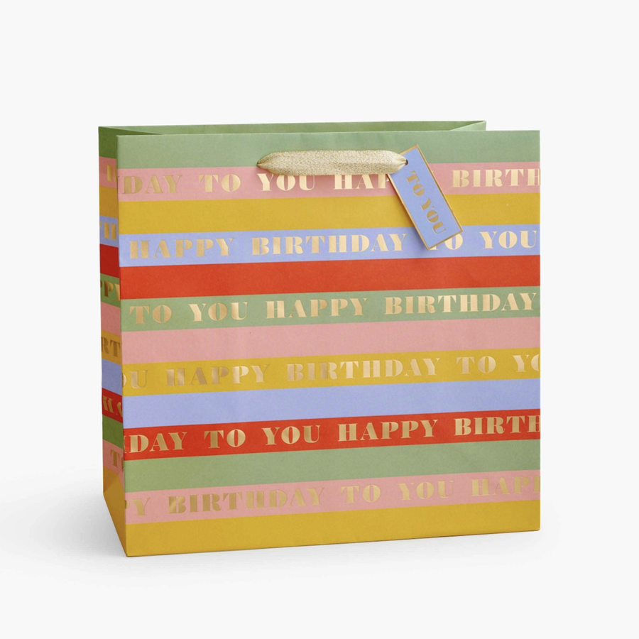 Rifle Paper co. - Birthday Wishes Large Gift Bag