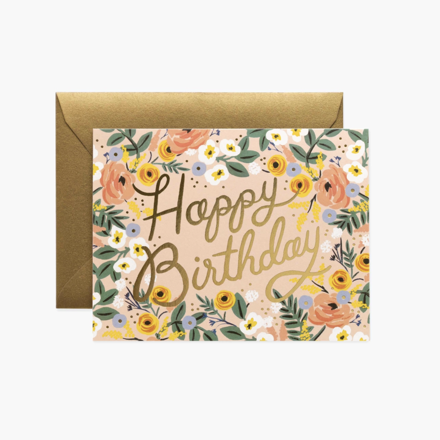Rifle Paper co. - Rose Birthday Card
