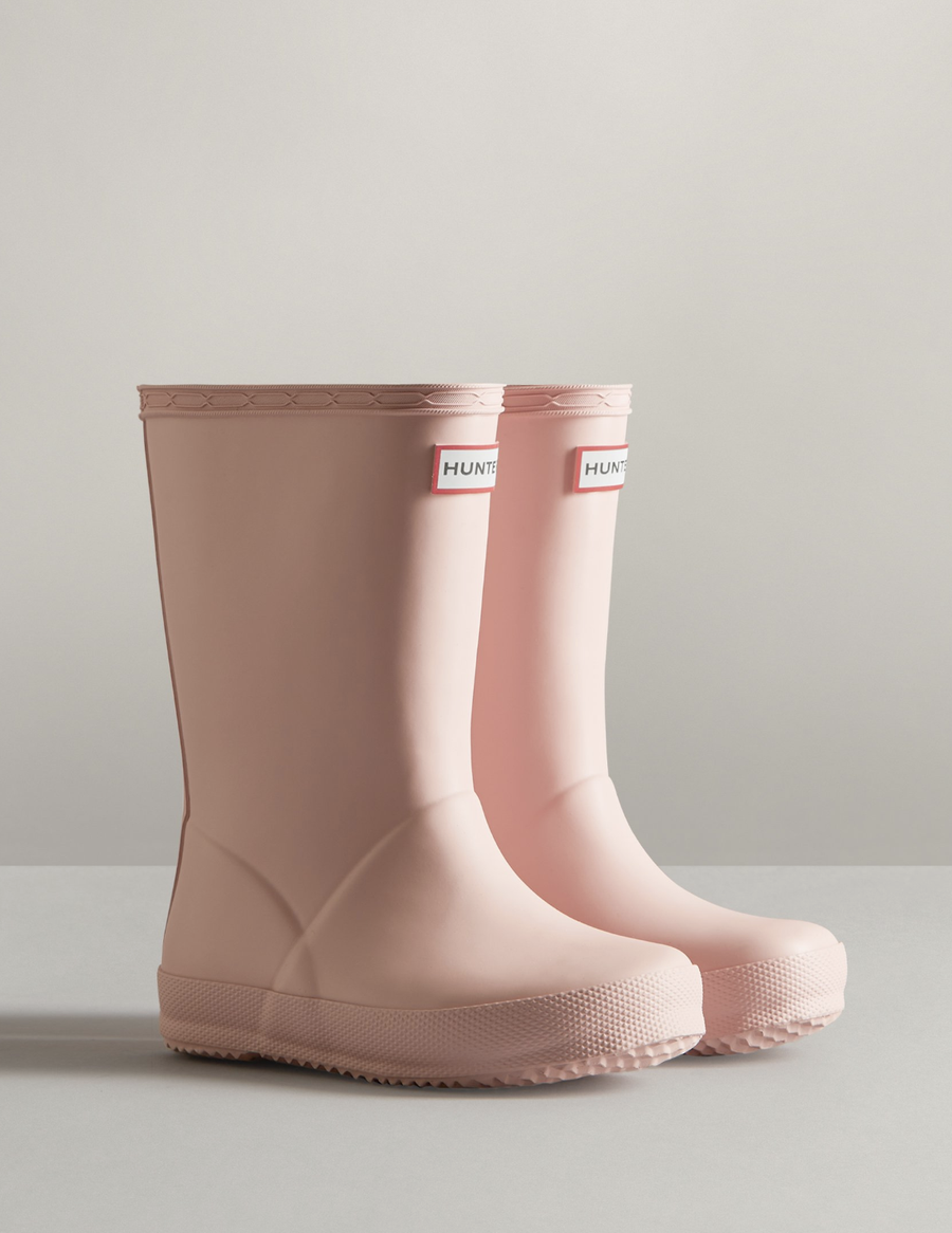 Hunter Kids First Classic Rain Boots Azalea Pink