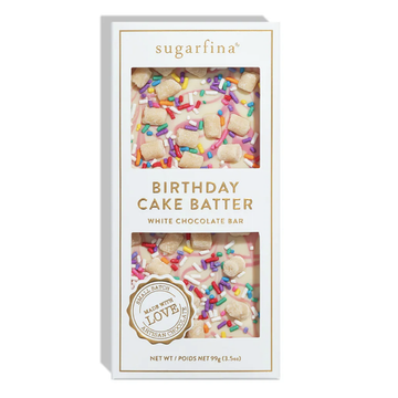 Sugarfina - Birthday Cake Batter White Chocolate Bar