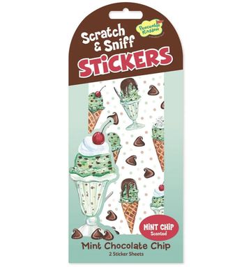 Peaceable Kingdom - Scratch and Sniff Stickers - Mint Chocolate Chip