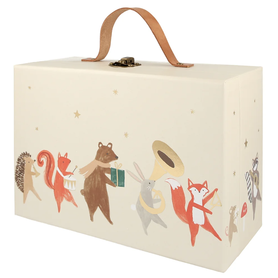 Meri Meri - Wooden Marching Band Advent Calendar Suitcase