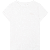 Chloe - Marble Print Short Sleeve T-Shirt - Off White