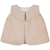 Chloe - Faux Fur Vest - Pink