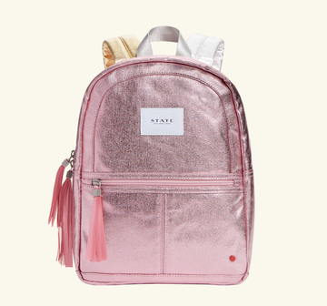 State Bags - Kane Kids Mini Travel - Pink/Silver