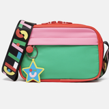 Stella McCartney - Color Block Camera Bag with Logo Tape