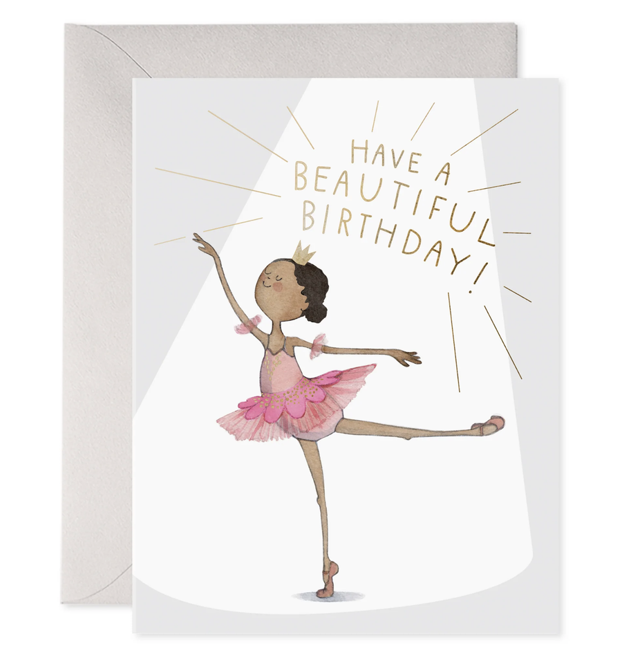 E. Frances Paper - Ballerina Card