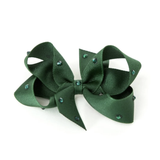 Olilia - Medium Classic Crystal Bow - Forest