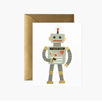 Rifle Paper Co - Love Robot Card
