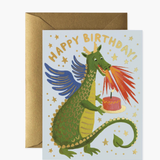 Rifle Paper Co - Birthday Dragon Birthday Card