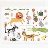 Rifle Paper Co - Party Animals Birthday Card