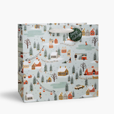 Rifle Paper Co - Holiday Village Large Gift Bag