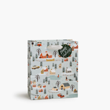 Rifle Paper Co - Holiday Village Medium Gift Bag