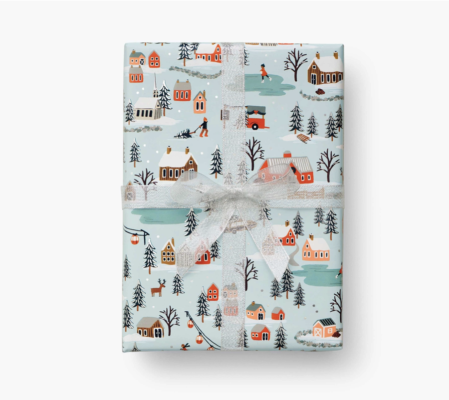 Rifle Paper Co - Holiday Village Wrapping Roll
