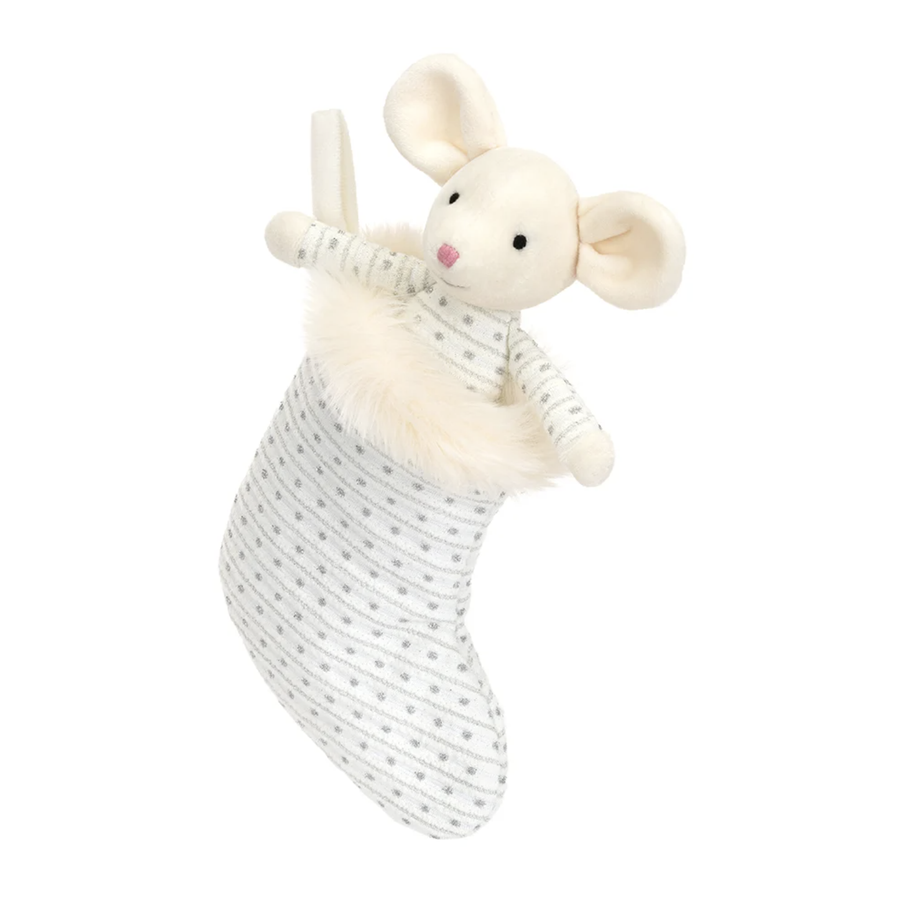 Jellycat - Shimmer Stocking Mouse