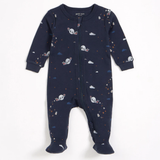 Petit Lem - The Night Before Glow in Dark Print - Navy Sleeper