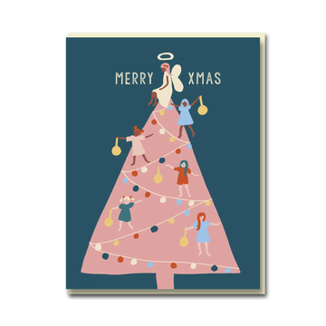 Emma Cooter Draws - Girly Tree Card