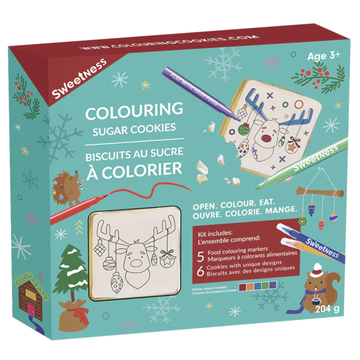 Sweetness - Woodland Animals Colouring Cookie Kit