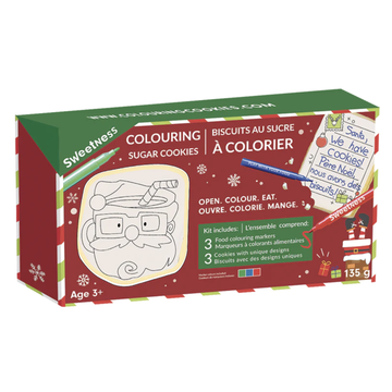 Sweetness - Cookies for Santa Colouring Cookie Kit