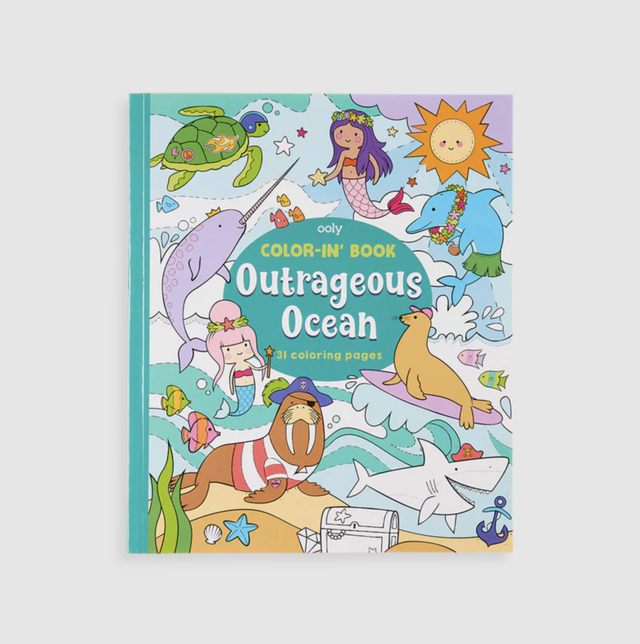 Ooly - Colour-in' Book - Outrageous Ocean