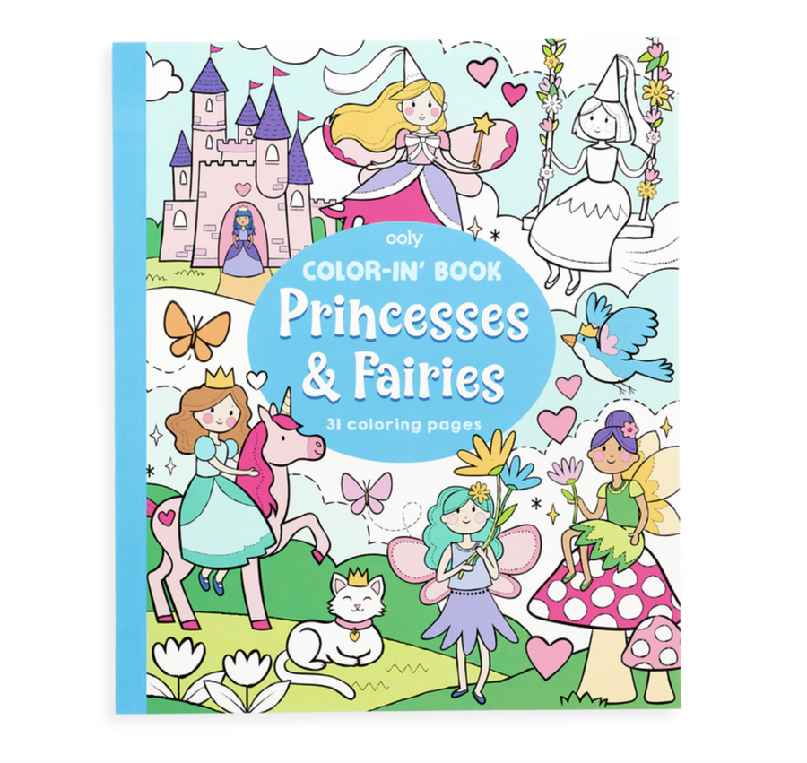 Ooly - Color-in' Book - Princesses & Fairies