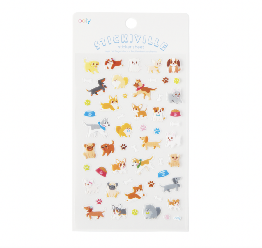 Ooly - Itsy Bitsy Stickers - Puppy Love