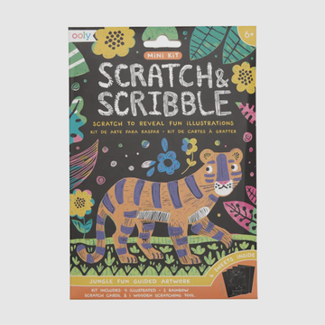 Ooly - Scratch & Scribble - Mini - Jungle Fun