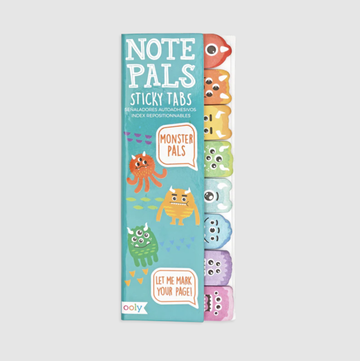 Ooly - Note Pals Sticky Tabs - Monster Pals