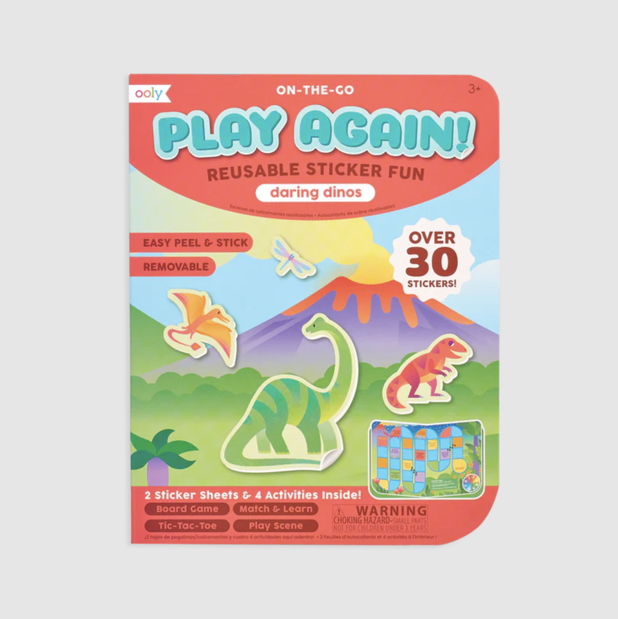 Ooly - Play Again Activity Kit - Daring Dinos